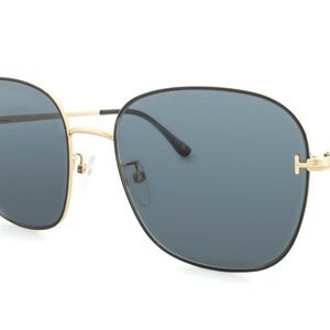 Tom Ford Gold and Black Sunglasses